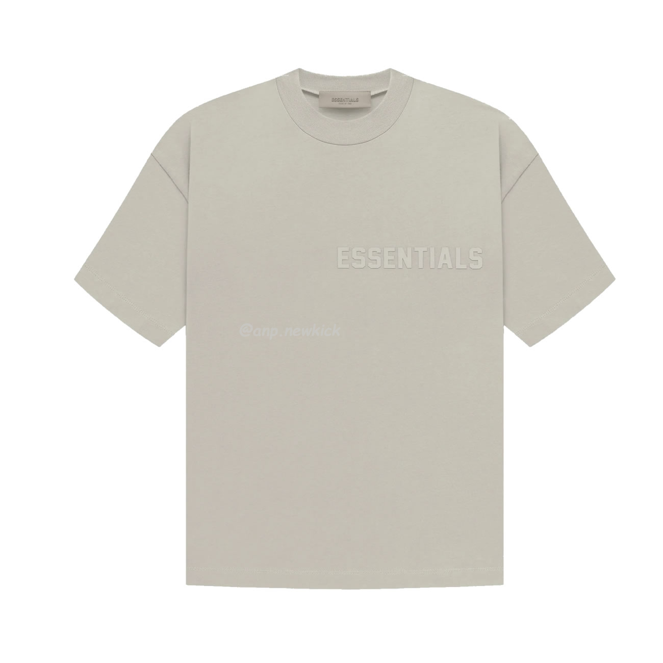 Fear Of God Essentials Fog Logo Letter Short Sleeve T Shirt Plum Purple (12) - newkick.app